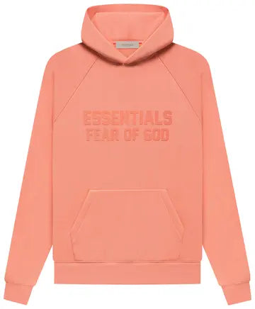 Fear of God Essentials Hoodie 'Coral'