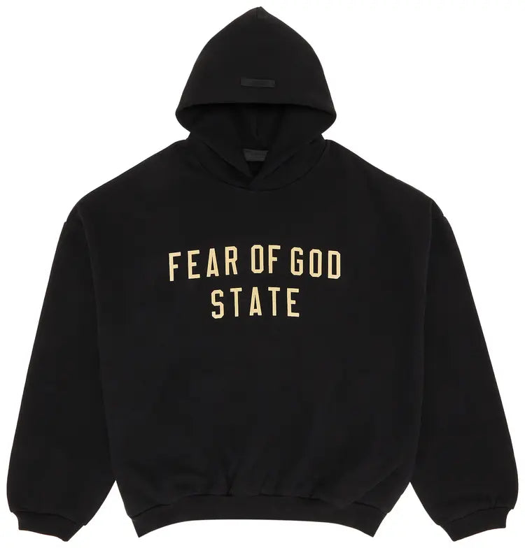 Fear of God Essentials Fleece Hoodie 'Black