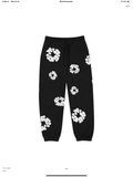 Denim Tears The Cotton Wreath Sweatpants 'Black'