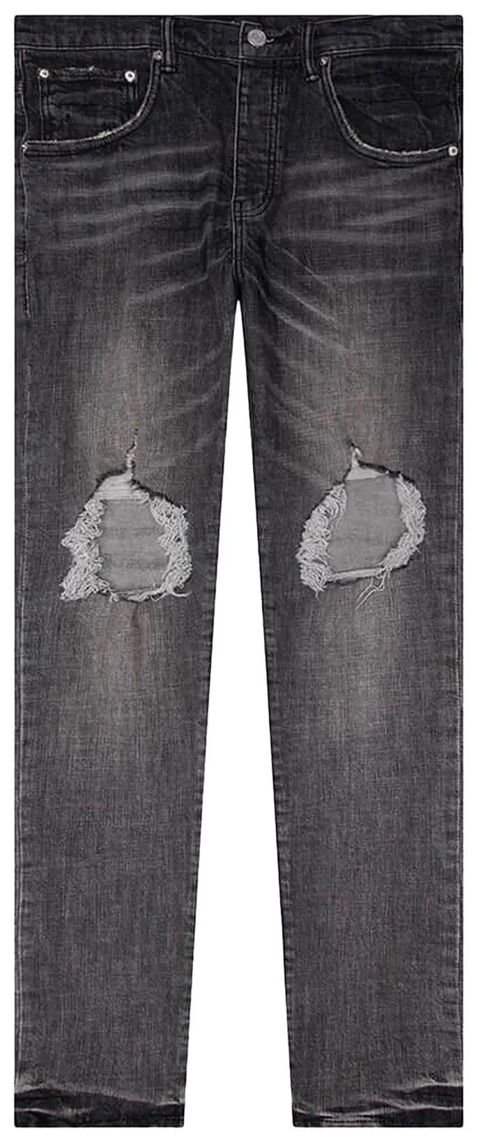 PURPLE BRAND Dirty Blowout Jeans 'Grey'