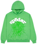 Sp5der Web Hoodie 'Slime Green