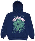 Sp5der OG Web Hoodie 'Navy'