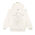 Sp5der OG Rhinestone Hoodie 'White'